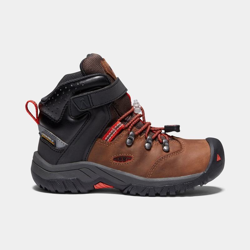 Botas De Nieve Keen Torino II Waterproof Para Niños Marrom/Negros - Botas Keen Mexico (153087-BMN)